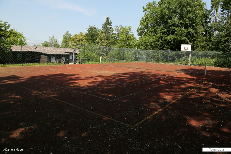 Tennisplatz der Camping- und Freizeitanlage Rußweiher